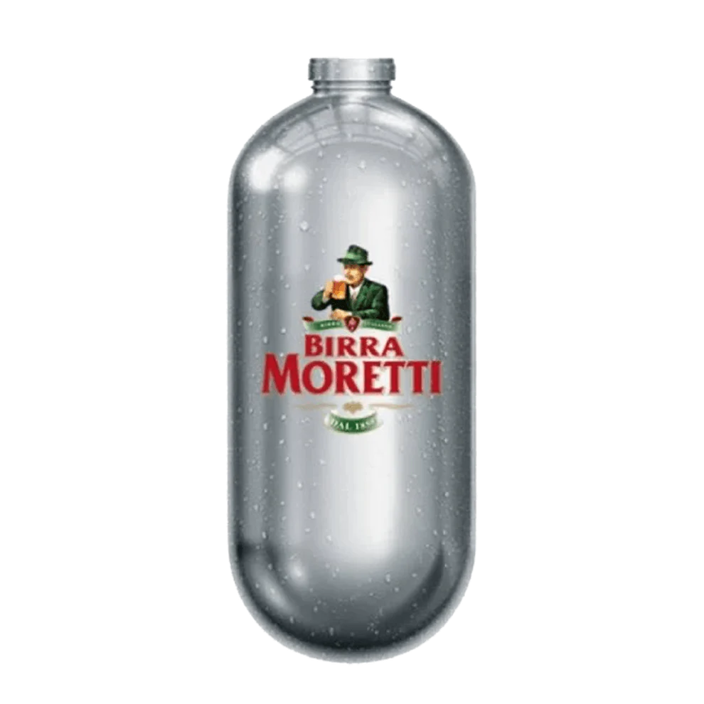 Birra Moretti 20L Keg (For David Unit, NEW Brewlock Keg)
